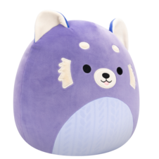 SQUISHMALLOWS Aldice the Purple Red Panda, 30 cm