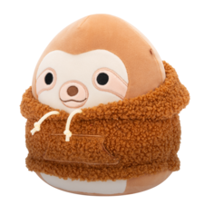 SQUISHMALLOWS Sherman the Sloth W/Woolly Hoodie