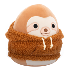 SQUISHMALLOWS Sherman the Sloth W/Woolly Hoodie