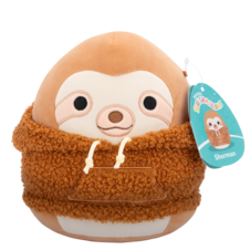 SQUISHMALLOWS Sherman the Sloth W/Woolly Hoodie