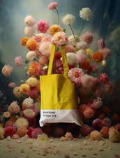 PANTONE Tote bag -  Yellow 012