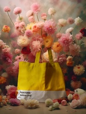 PANTONE Beach bag - Yellow 012
