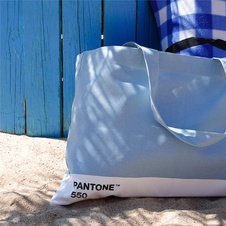 PANTONE Beach bag - Light Blue 550