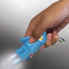 LEGO Iconic Shark Suit Guy Key Light with batteries