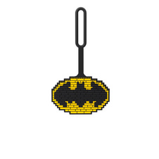 LEGO DC Super Heroes Bag Tag - Batman logo