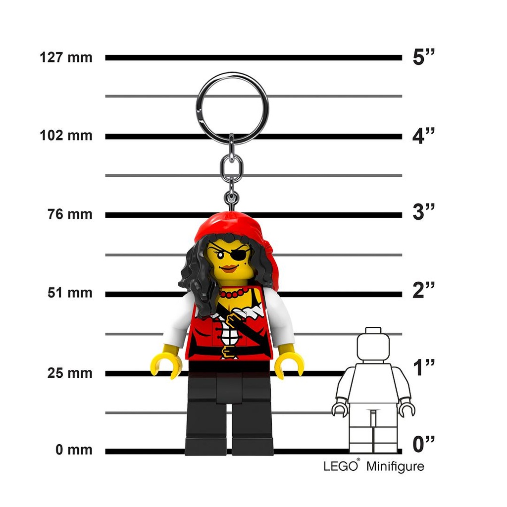 Lego pirate keychain discount