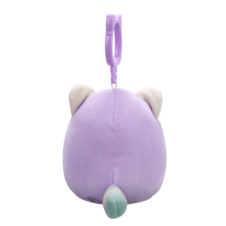 SQUISHMALLOWS Clip-On Lexis the Purple Red Panda W/Rainbow Belly
