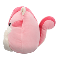 SQUISHMALLOWS Dianalee the Pink Chipmunk w/Fuzzy Belly
