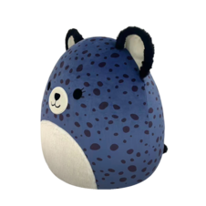 SQUISHMALLOWS Spotts the Navy Blue Cheetah W/Fuzzy Belly, 50 cm