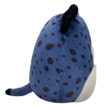 SQUISHMALLOWS Spotts the Navy Blue Cheetah W/Fuzzy Belly, 30 cm