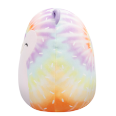 SQUISHMALLOWS Groovy the Winking Rainbow Tie-Dye Hedgehog, 30 cm