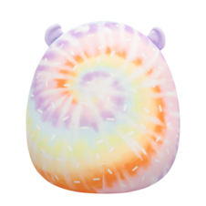 SQUISHMALLOWS Groovy the Winking Rainbow Tie-Dye Hedgehog, 30 cm