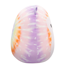 SQUISHMALLOWS Groovy the Winking Rainbow Tie-Dye Hedgehog, 30 cm