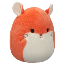 SQUISHMALLOWS Fuzzamallows Erica the Peach Chinchilla, 30 cm