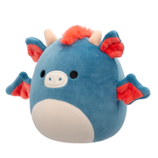 SQUISHMALLOWS Flip-A-Mallows Magtus the Basilisk/Carin the Blue Dragon