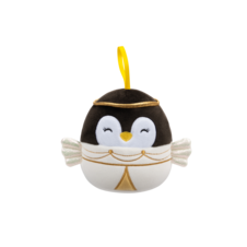 SQUISHMALLOWS Vianočná ozdoba Anjelský tučniak - Luna, 10 cm