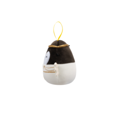SQUISHMALLOWS Vianočná ozdoba Anjelský tučniak - Luna, 10 cm