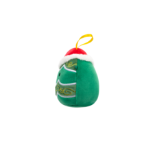 SQUISHMALLOWS Ornament plush Andy the Christmas Tree W/Santa Hat, 10cm