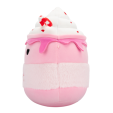 SQUISHMALLOWS Ethel the Pink Candy Cane Hot Chocolate