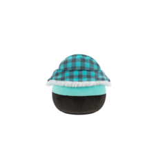 SQUISHMALLOWS Luna the Black Penguin W/Teal Hat and Scarf