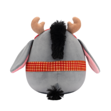 SQUISHMALLOWS Jason the Grey Donkey W/Antlers and Scarf
