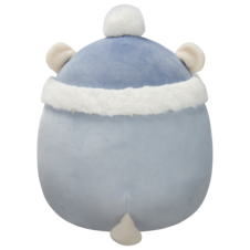 SQUISHMALLOWS Brooke the White Polar Bear W/Grey Snowflake Snowsuit