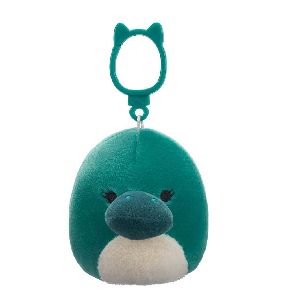 SQUISHMALLOWS Clip-On Selassi the Green Platypus