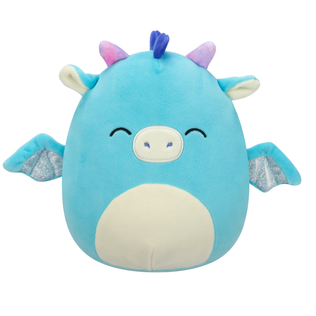 SQUISHMALLOWS Tatiana the Dark Teal Dragon W/Closed Eyes