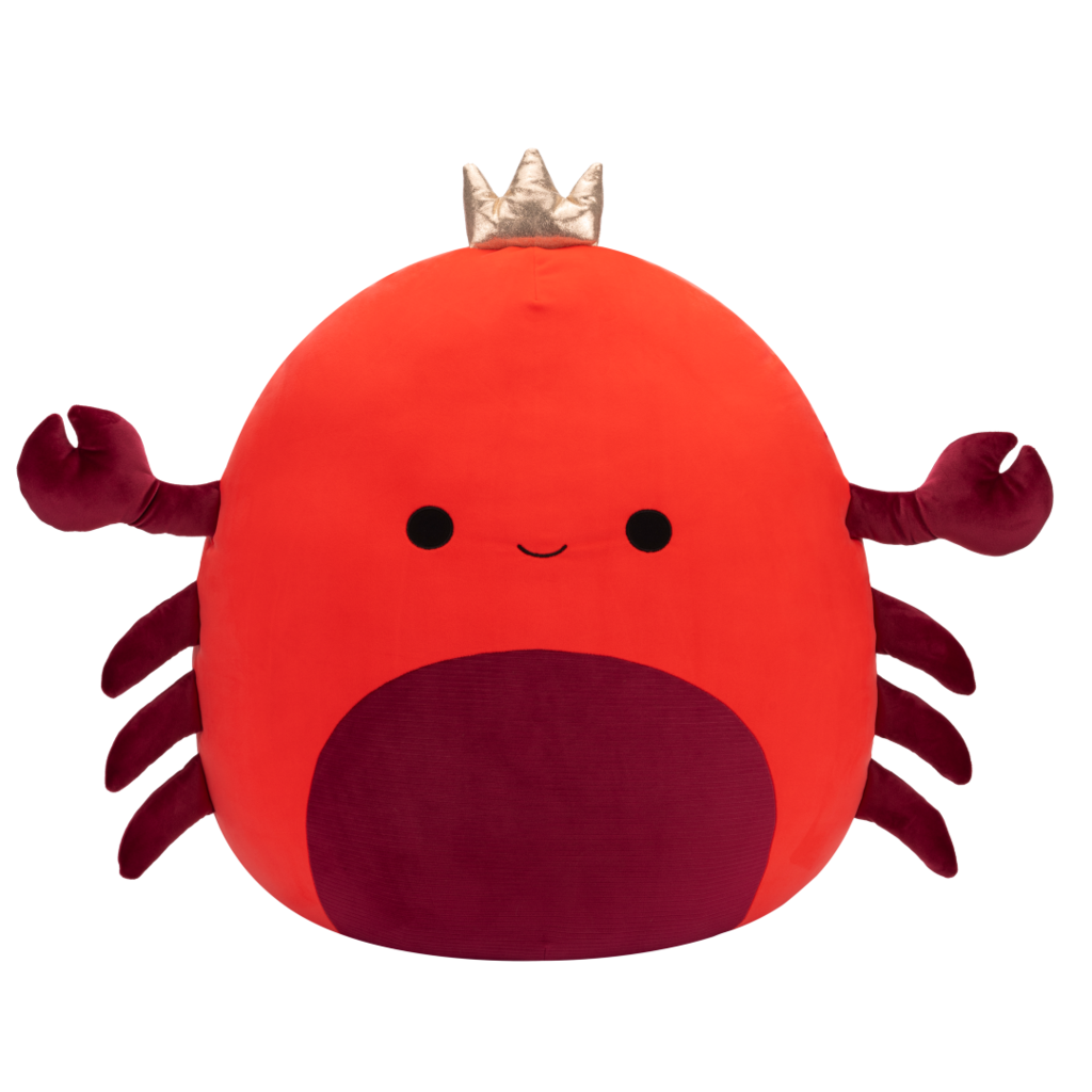 SQUISHMALLOWS Georgios the Red King Crab W/Crown, 60 cm