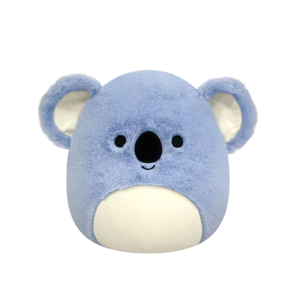 SQUISHMALLOWS Fuzzamallows Kayla the Purple Koala, 30 cm
