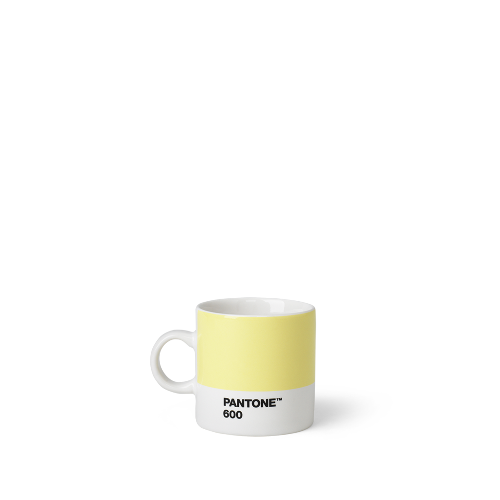 PANTONE Espresso cup - Light Yellow 600