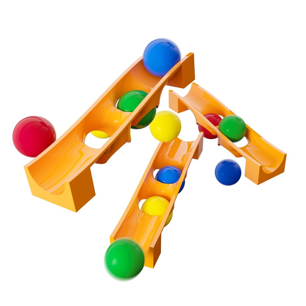 HUBELINO 15-Piece Marble Trap Accessory