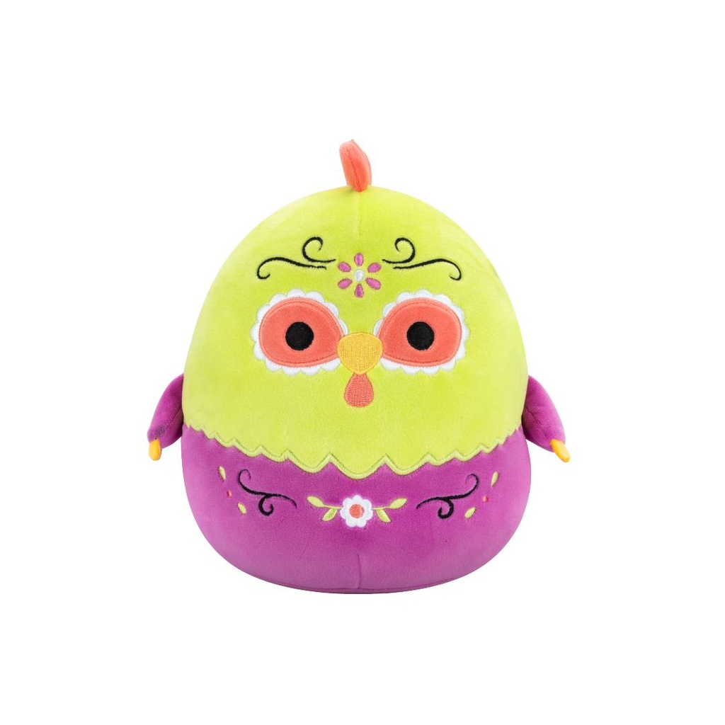 SQUISHMALLOWS Amparo the Green And Purple Day of the Dead Rooster
