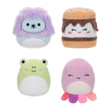 SQUISHMALLOWS Micromallows 4Pack - Wendy, Jeanne, Carmelita, Lucia