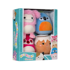 SQUISHMALLOWS Micromallows 4Pack - Chanel, Brina, Lucia, Tenise