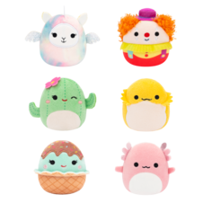 SQUISHMALLOWS Micromallows 6Pack - Axolotl, Klaun, Lamo-pegakorn, Kaktus, Agama, Cupcake - SQMM0009_4.png