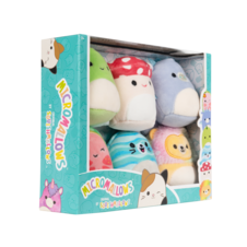 SQUISHMALLOWS Micromallows 6Pack - Lev, Dinosaur, Kvajáva, Hříbek, Drak, Tuleň - SQMM0010_2.png