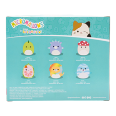 SQUISHMALLOWS Micromallows 6Pack - Lev, Dinosaur, Kvajáva, Hříbek, Drak, Tuleň - SQMM0010_3.png