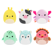 SQUISHMALLOWS Micromallows 6Pack - Krab, Želva, Kráva, Krocan, Ježek, Slimák - SQMM0011_4.png