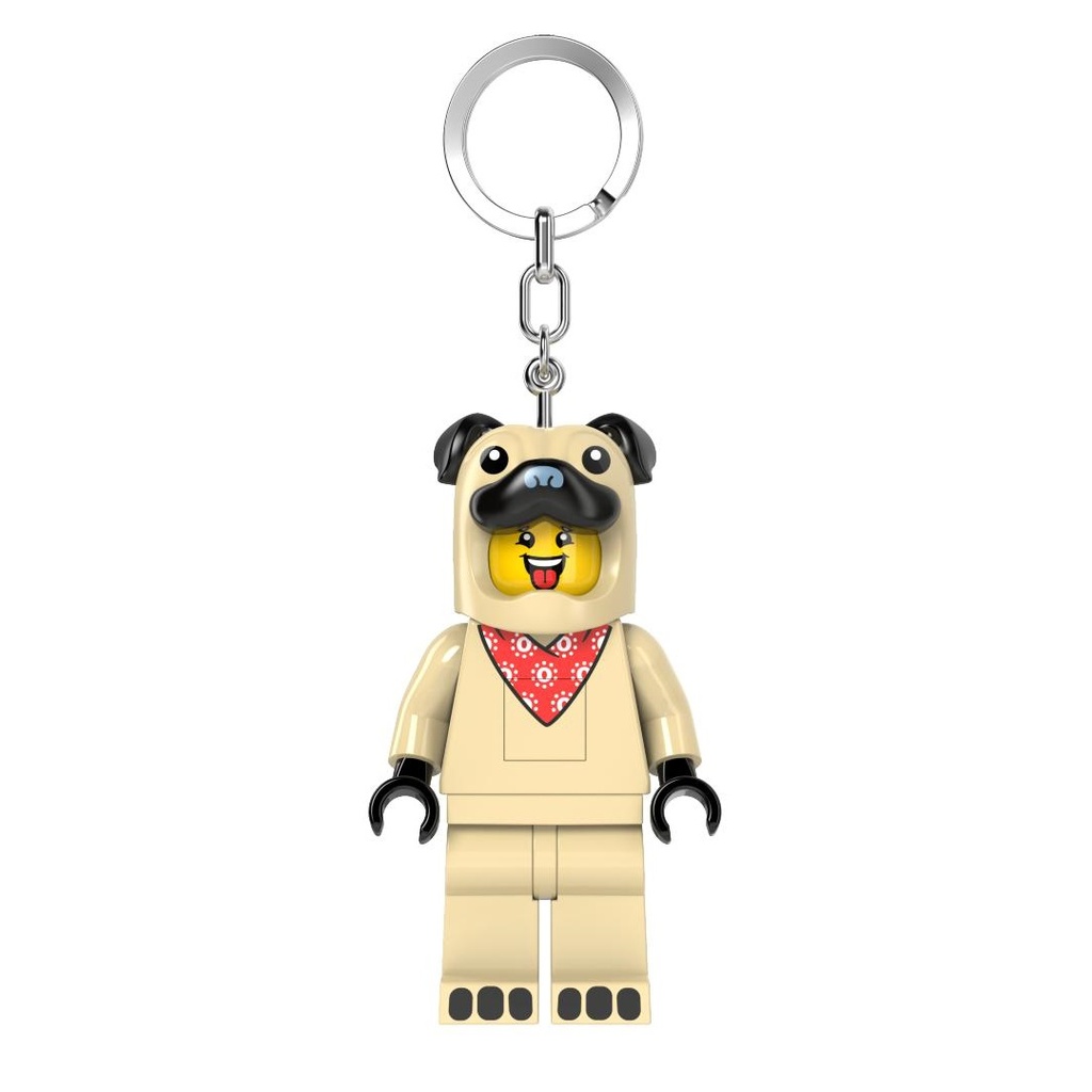 LEGO® Minifigures™ Keychain Light Pug