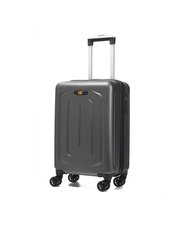 CATERPILLAR Cat Cargo Sculpted Hard Case 20" Trolley - Steel Grey