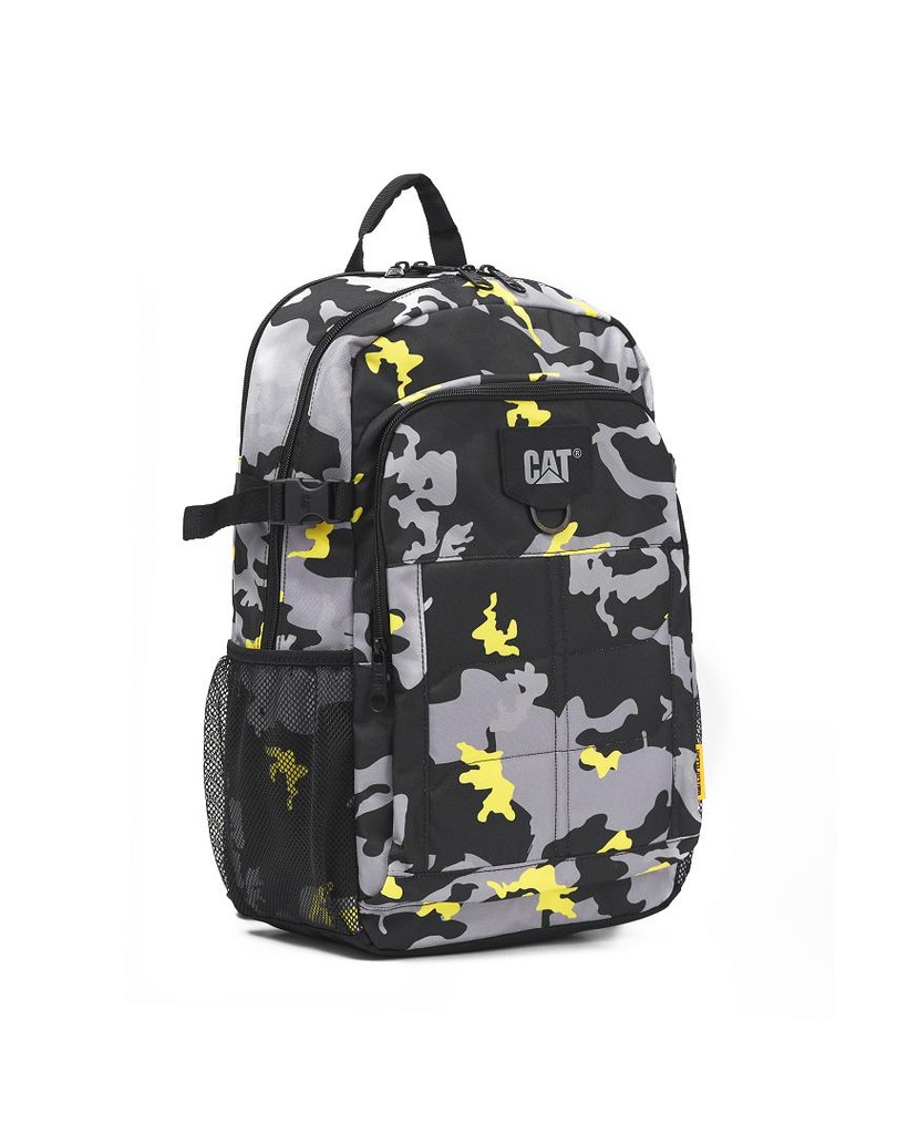 CATERPILLAR Millennial Classic Barry Backpack - AOP Camo Black/Grey/Yellow