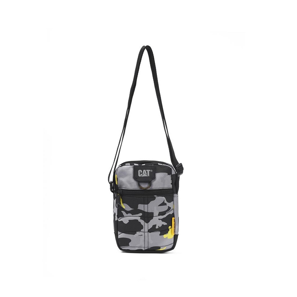 CATERPILLAR Millennial Classic Rodney Mini Shoulder Bag - Camo Black/Grey/Yellow