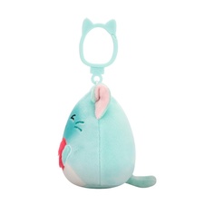 SQUISHMALLOWS Clip-On Sigrid the Teal Siamese Cat