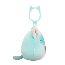 SQUISHMALLOWS Clip-On Sigrid the Teal Siamese Cat