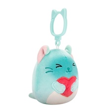 SQUISHMALLOWS Clip-On Sigrid the Teal Siamese Cat