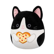 SQUISHMALLOWS Cicely the Black And White Tuxedo Cat, 30 cm