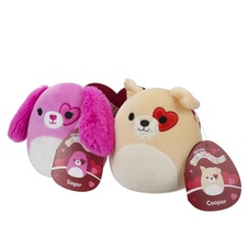SQUISHMALLOWS 1+1 Růžový a světlý pes - Sager a Cooper - SQVA01346_2.jpg