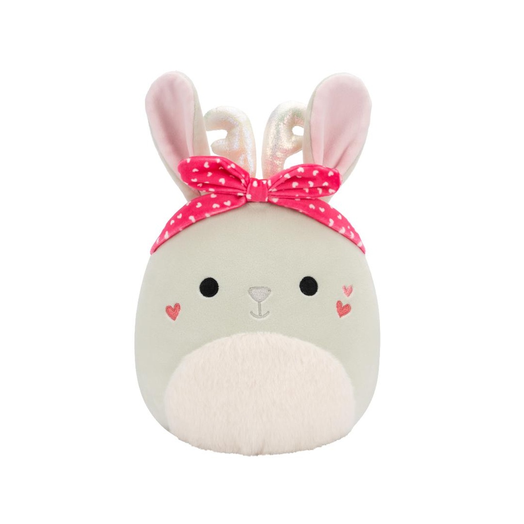 SQUISHMALLOWS Coralie the Cream Jackalope W/Fuzzy Belly