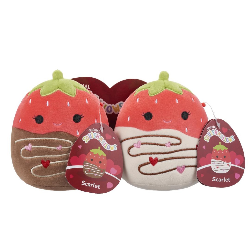 SQUISHMALLOWS 1+1 Jahody v čokoládě - Scarlet - SQVA01347_1.jpg